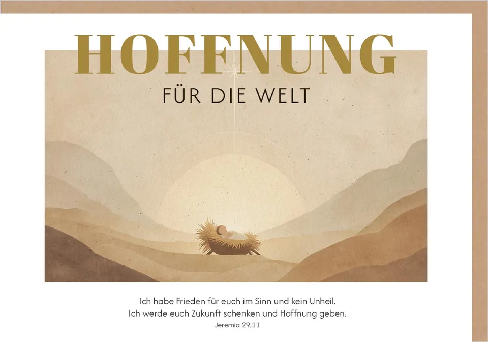 fontis-papeterie-hoffnung-f-r-die-welt-faltkarte-jeremia-29-11 image 1