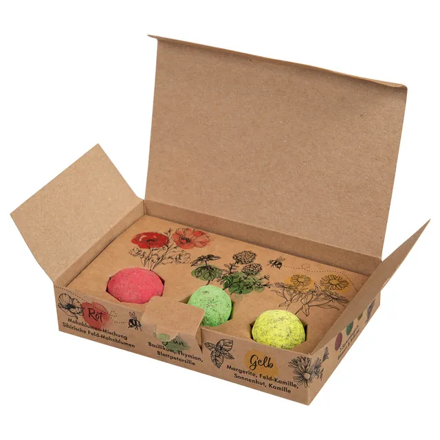 fontis-geschenke-samenkugeln-blumen-und-kr-uter-geschenkbox-3-st-ck image 1