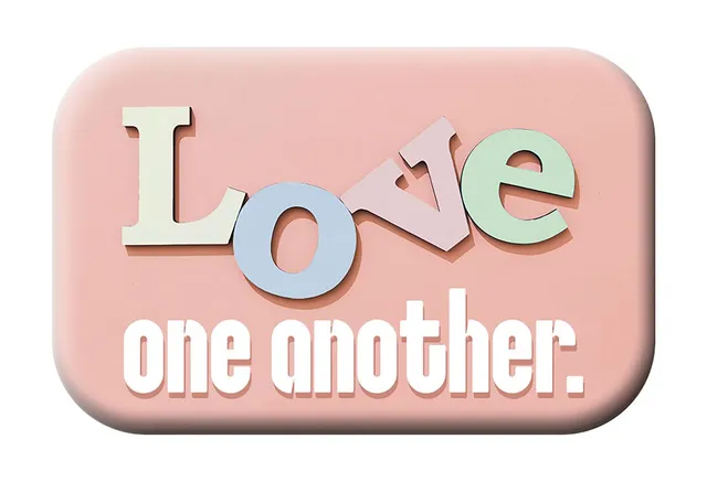 fontis-geschenke-love-one-another-magnet-k-hlschrank-7x4-5-cm image 1