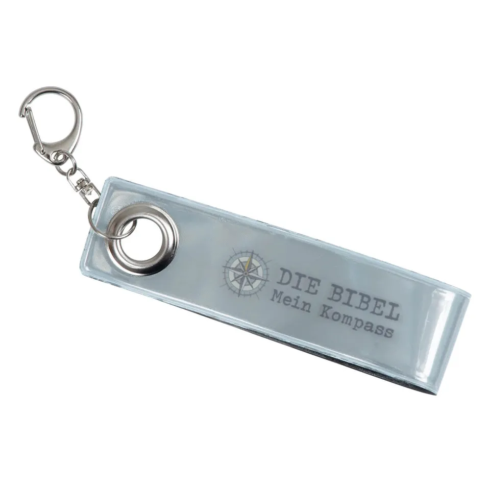 die-bibel-mein-kompass-reflekt-schl-sselanh-nger-karabiner image 1
