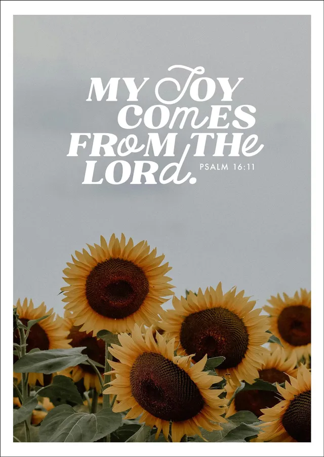 fontis-my-joy-comes-from-the-lord-poster-a3-englisch image 1