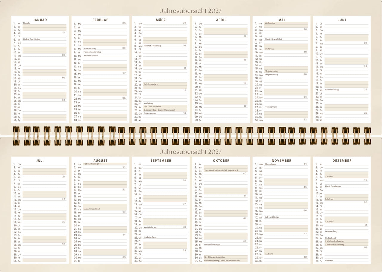 fatzer-t-glich-vertrauen-2027-tisch-wochenplaner-kalender image 5
