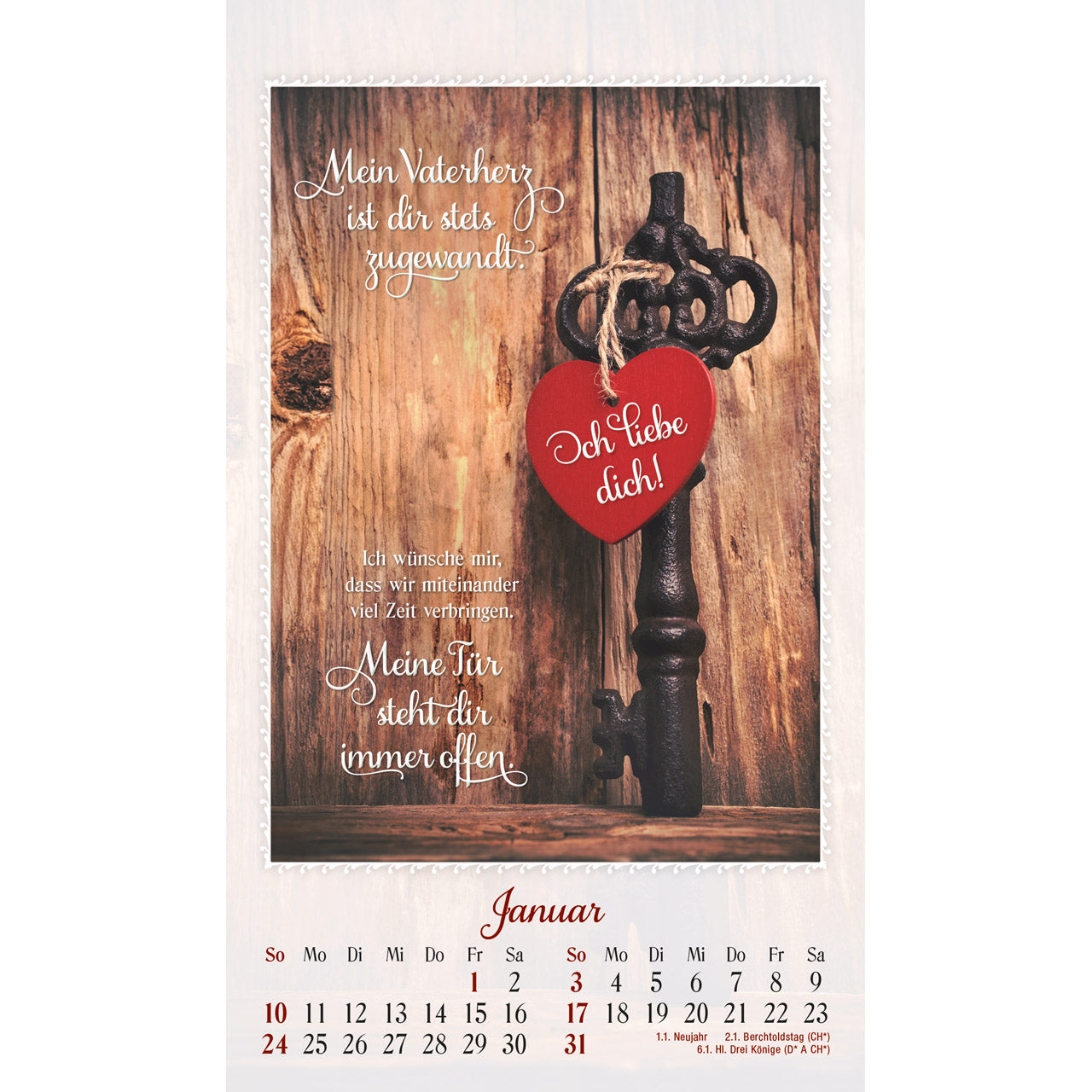 ich-bin-da-und-dir-ganz-nah-2027-postkartenkalender-vintage image 3