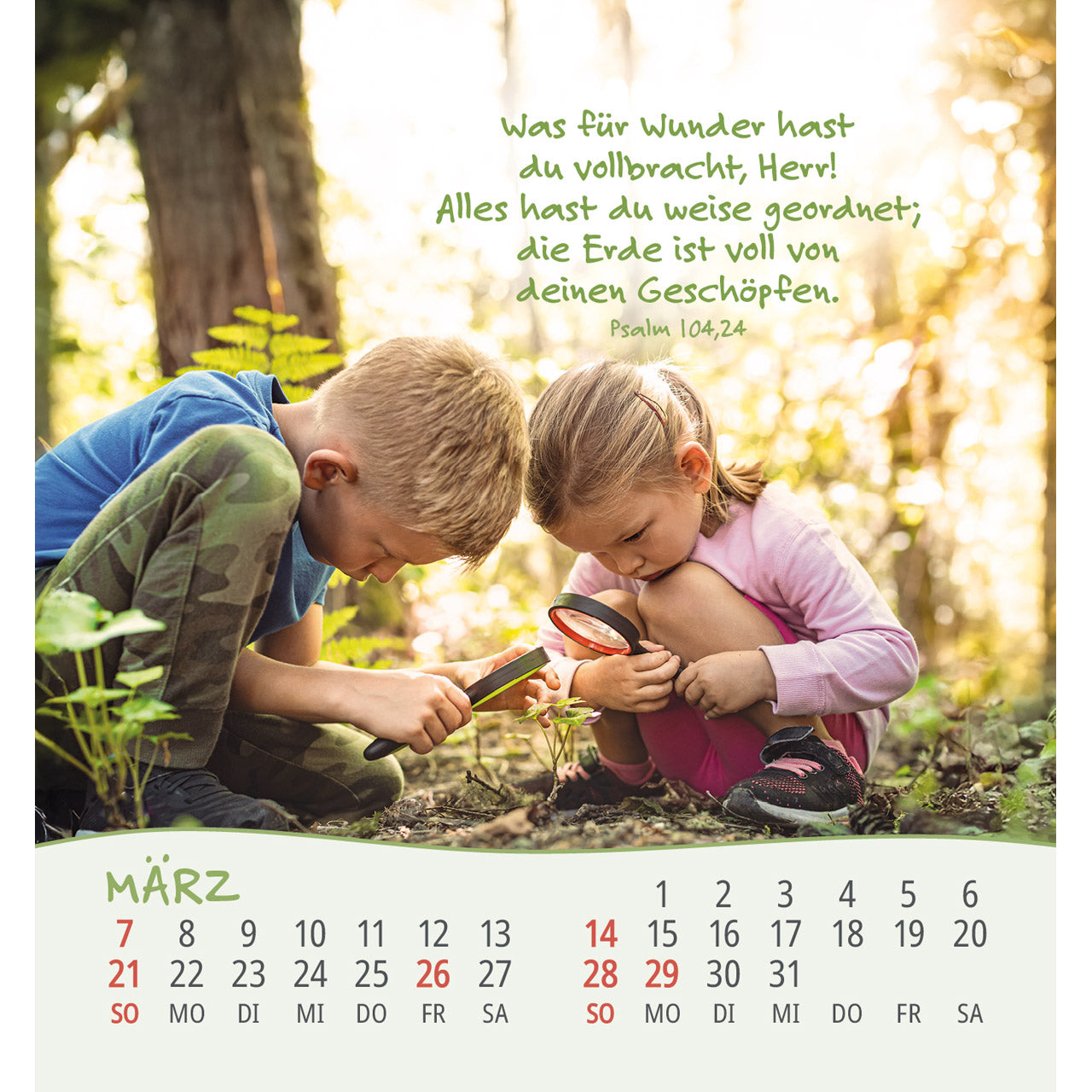 fontis-kalender-gott-hat-alle-kinder-lieb-2027-aufstellkalender-kinder image 5