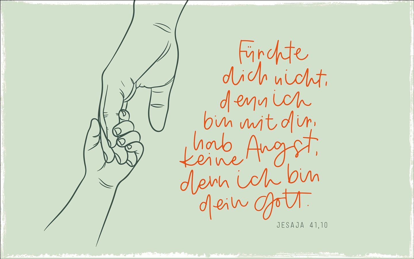 fontis-geschenke-f-rchte-dich-nicht-holzschild-hellgr-n-hand image 1