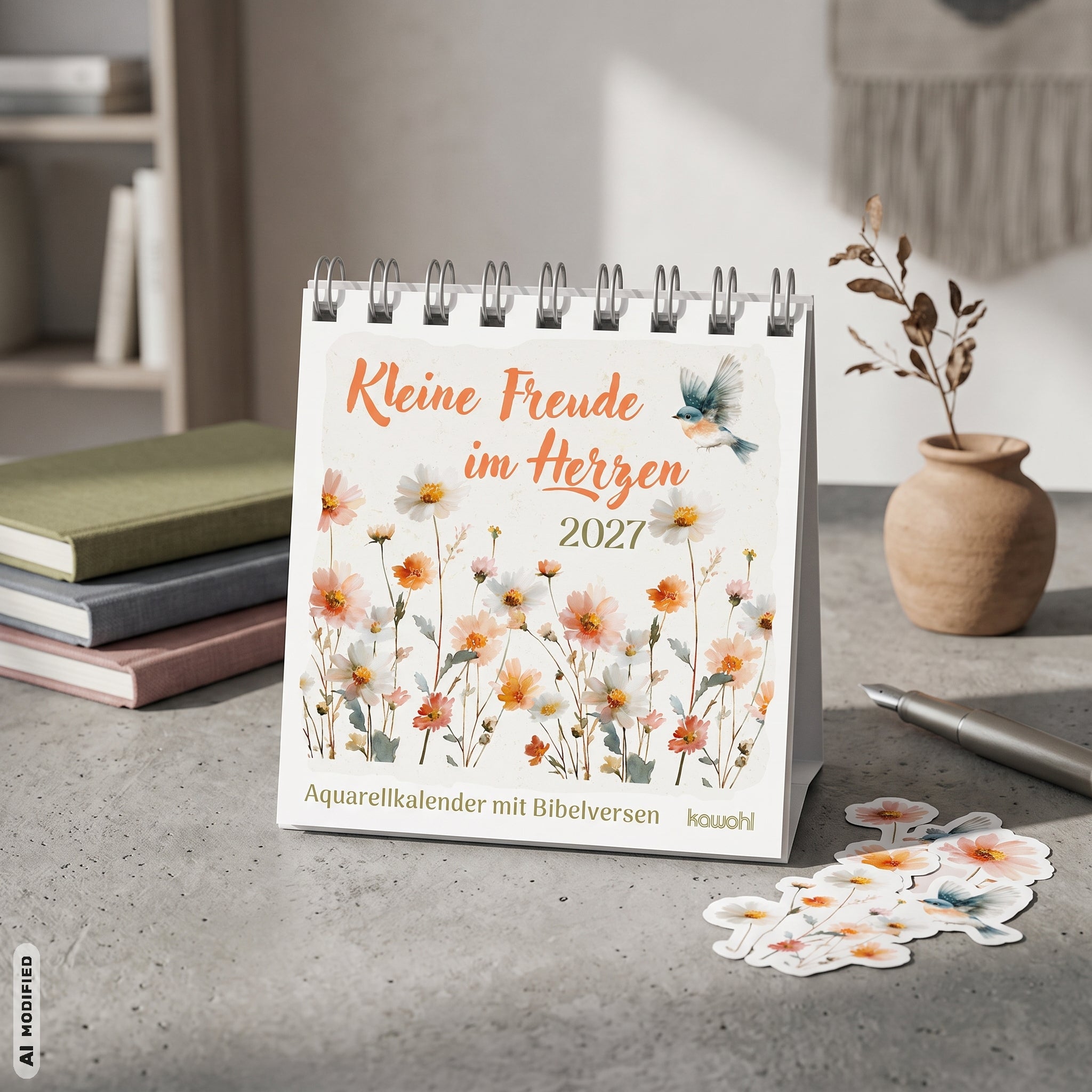 fontis-kleine-freude-im-herzen-2027-aufkleberkalender-aquarell image 2