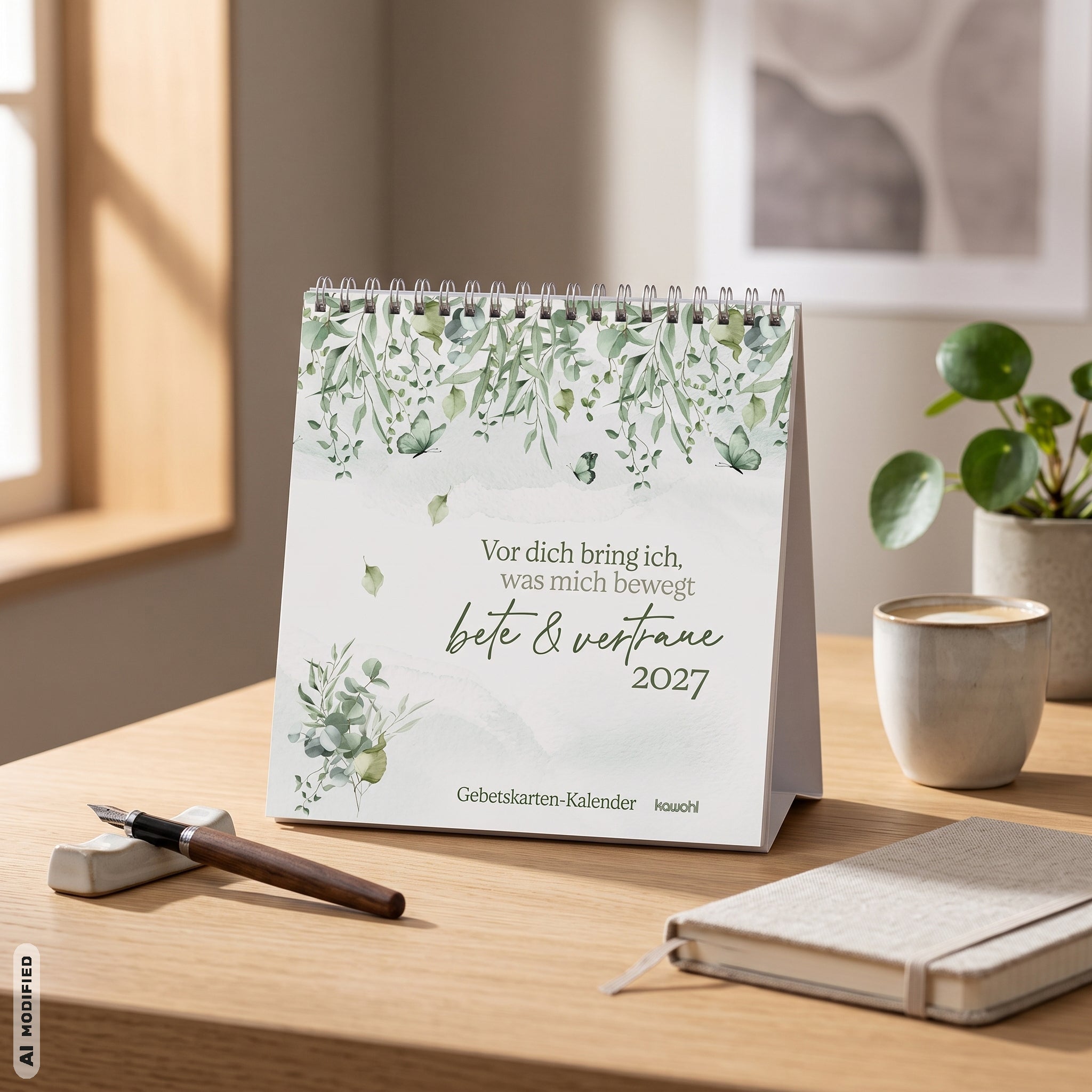 fontis-kalender-vor-dich-bring-ich-2027-postkartenkalender-gebet image 2