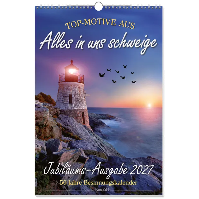 fontis-kalender-alles-in-uns-schweige-2027-wandkalender image 1