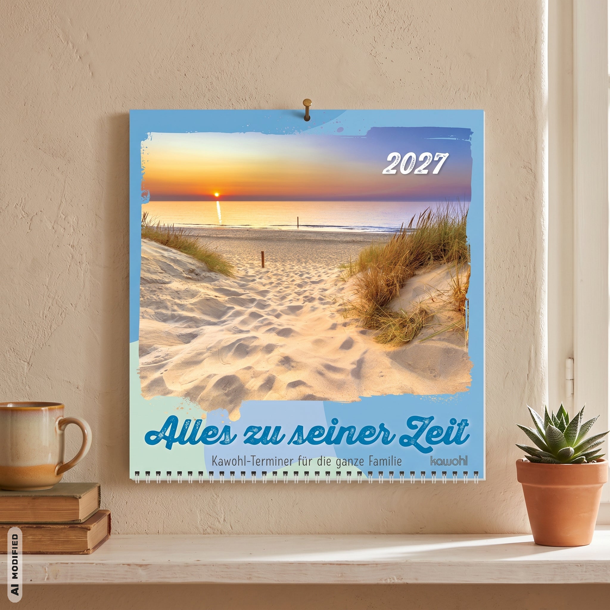 fontis-alles-zu-seiner-zeit-2027-wandkalender-30-x-31-cm image 2