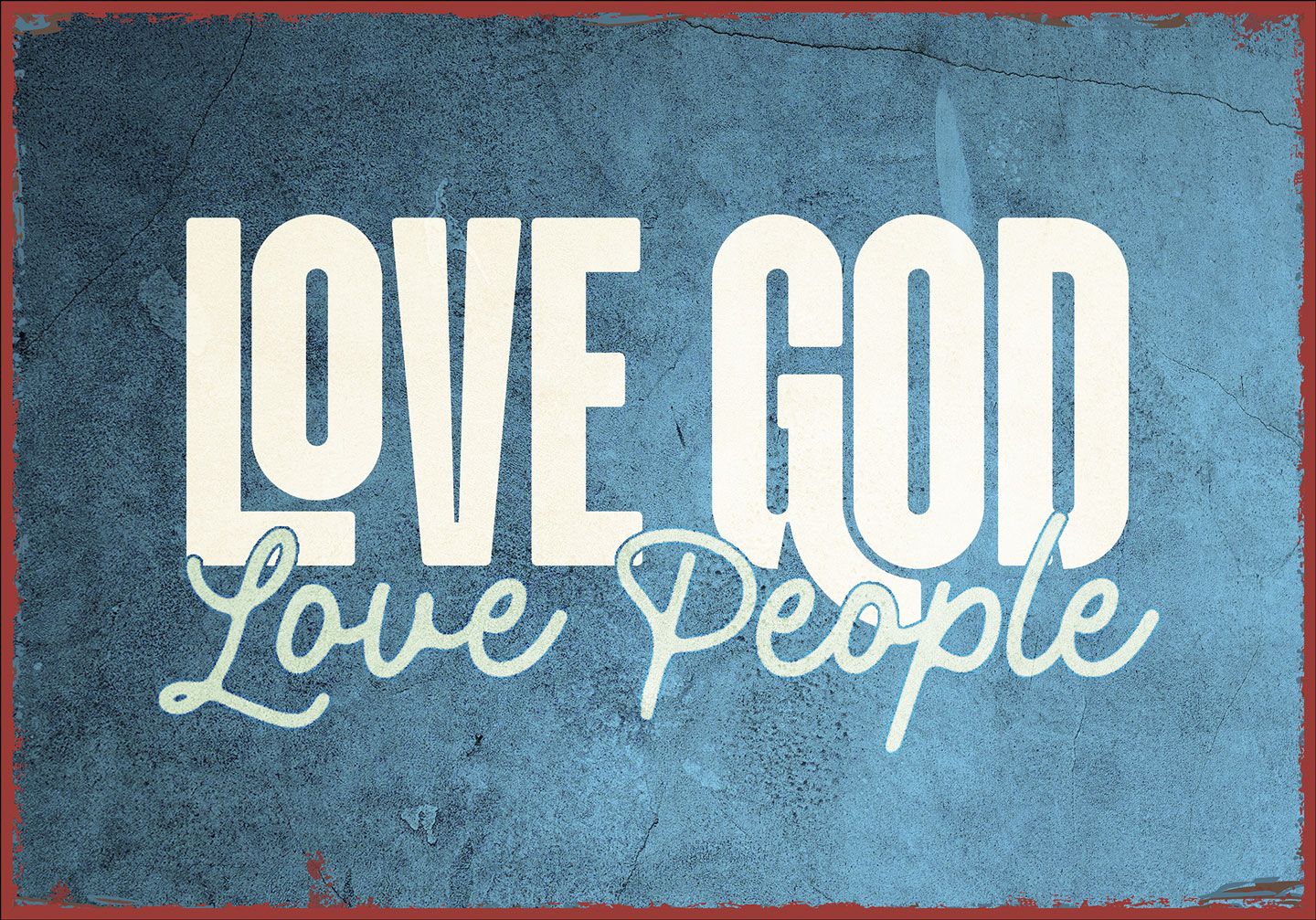 segensart-love-god-love-people-metallschild-27x19-cm image 1
