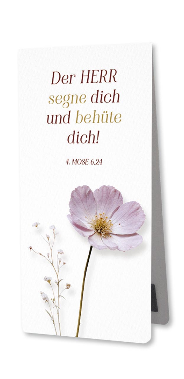 fontis-papeterie-der-herr-segne-dich-magnetlesezeichen-4-mose-6-24 image 1