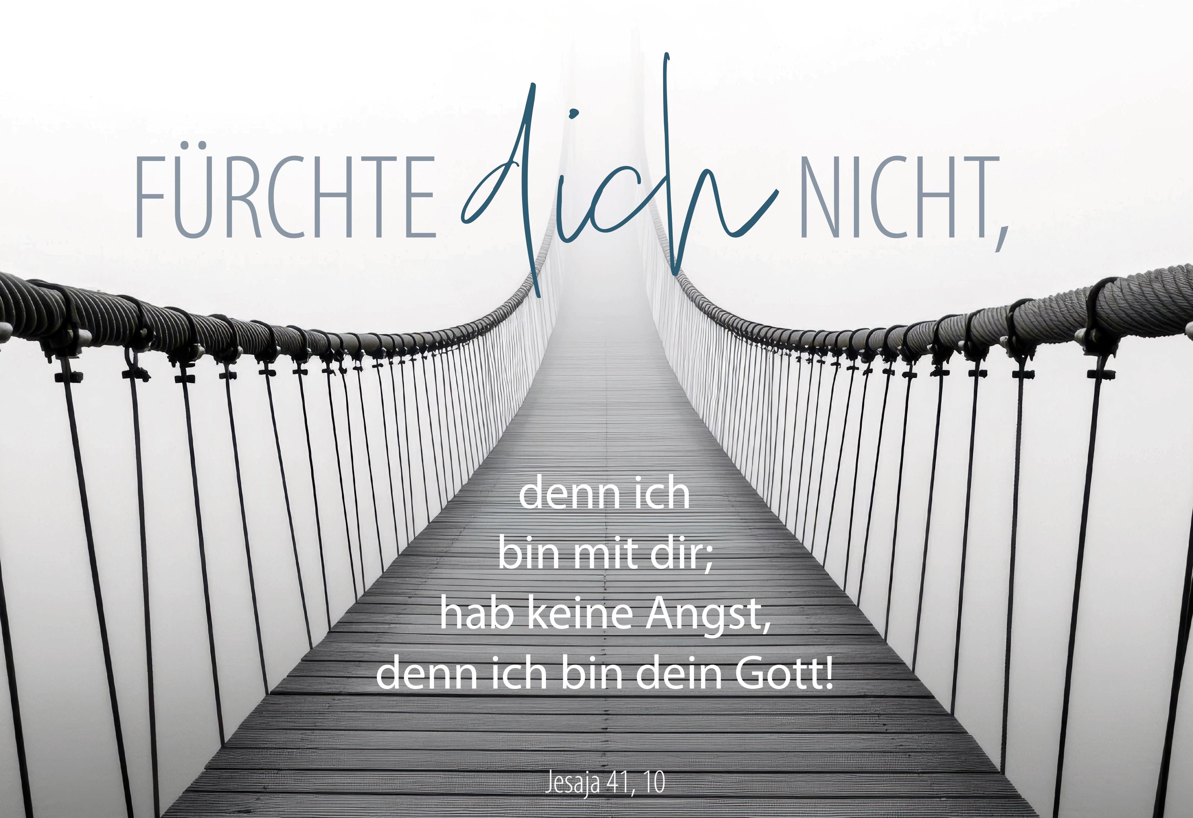 fontis-f-rchte-dich-nicht-poster-a3-motiv-br-cke-jahreslosung image 1