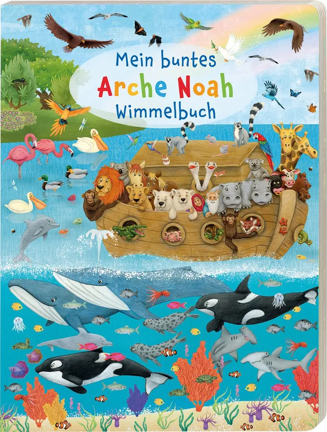 fontis-b-cher-mein-buntes-arche-noah-wimmelbuch-pappband-ab-2-jahre image 1