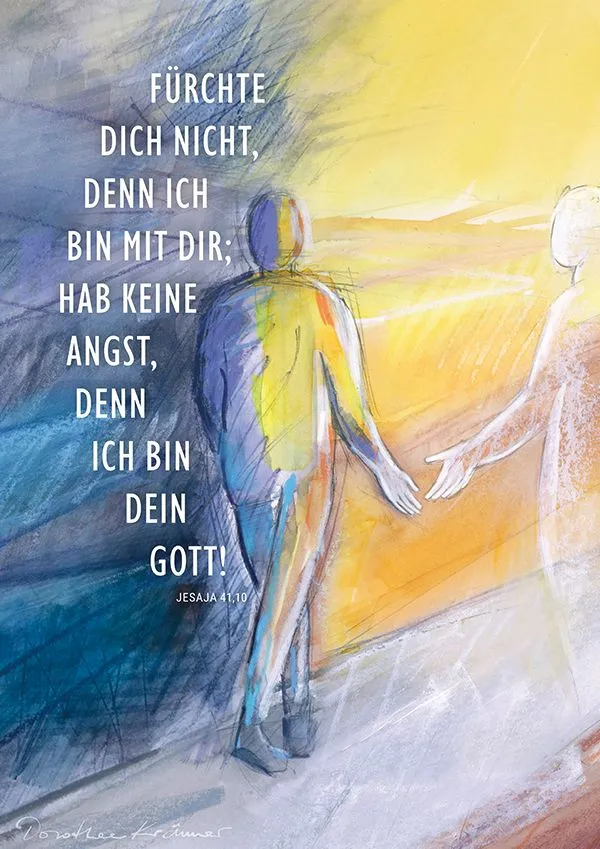 fontis-papeterie-f-rchte-dich-nicht-mit-dir-kunstblatt-a3 image 1