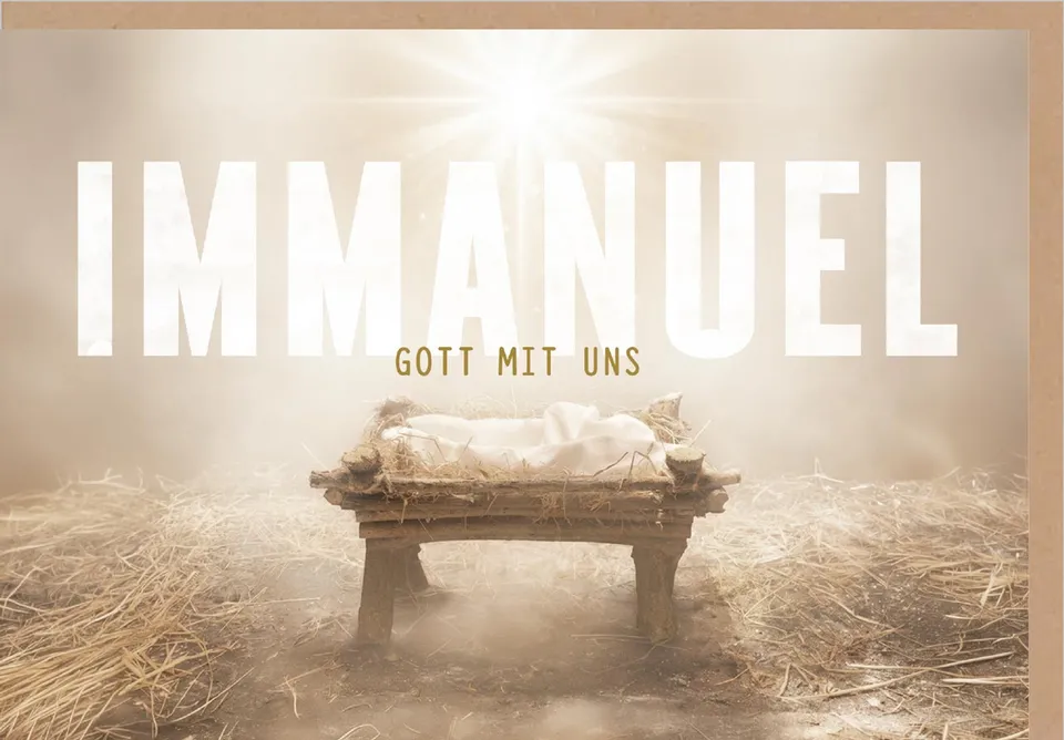fontis-papeterie-faltkarte-immanuel-gott-mit-uns-weihnachten image 1