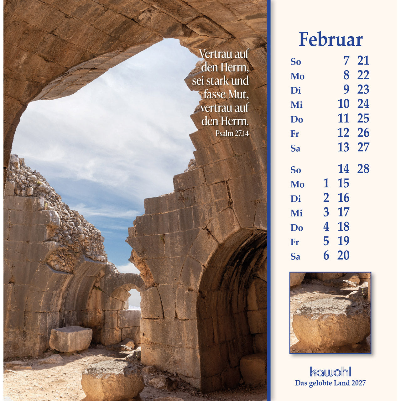 kawohl-das-gelobte-land-2027-postkartenkalender-israel image 4