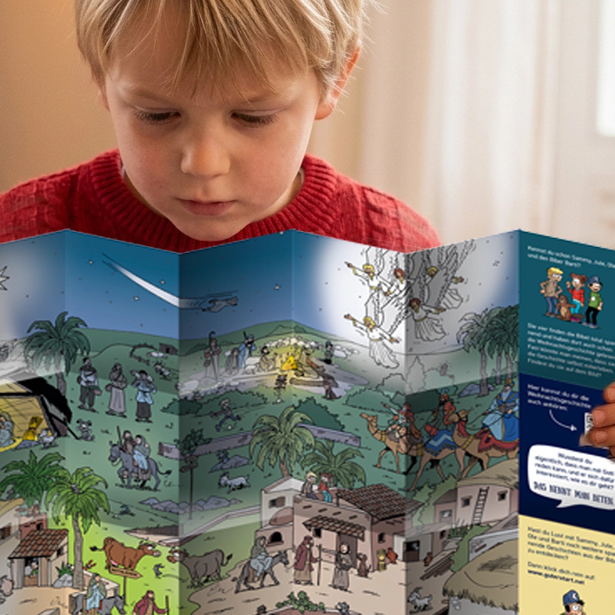 bonifatiuswerk-weihnachtsgeschichte-wimmelbild-kinder-ab-5-jahre-30x56 image 2