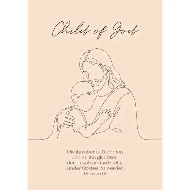 fontis-child-of-god-postkarten-4er-set-11x15-cm-johannes-1-12 image 1
