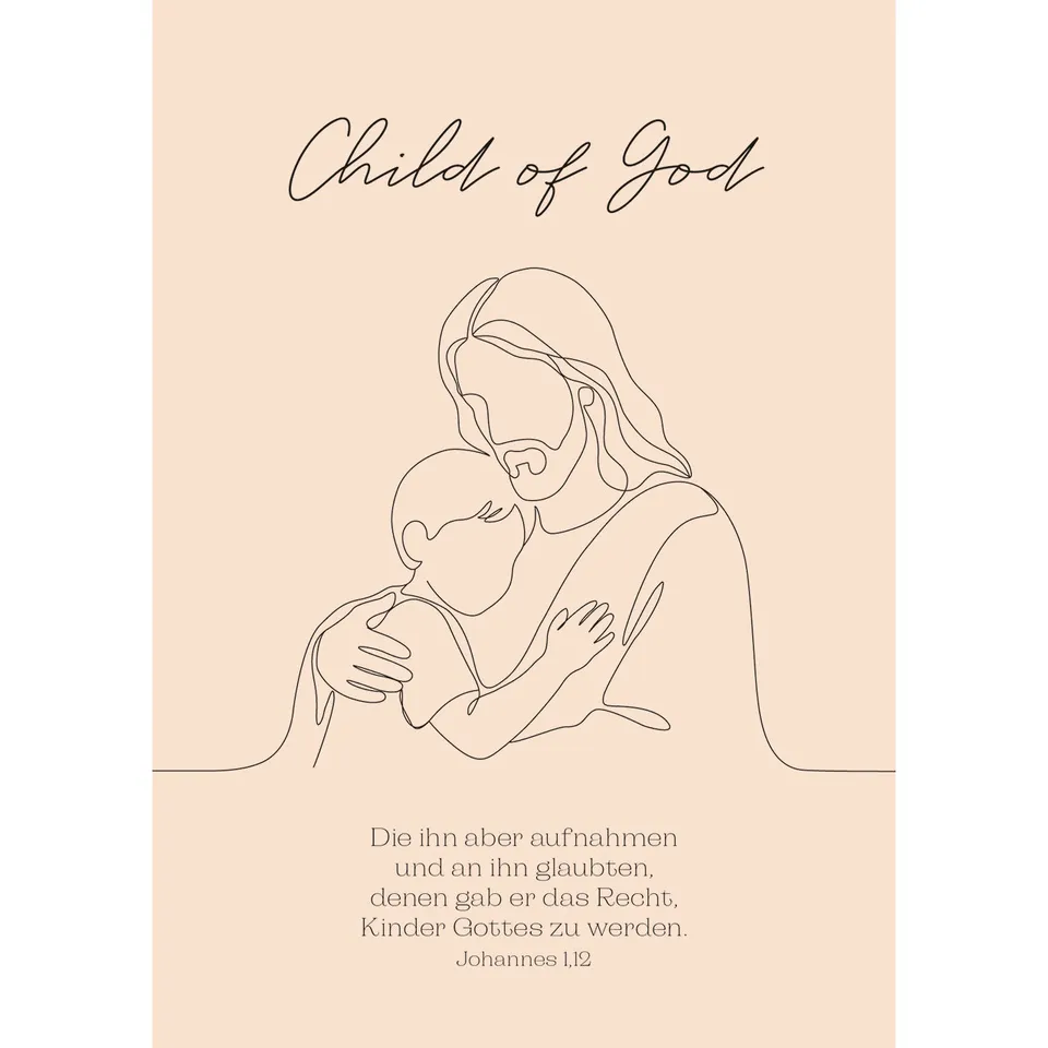 fontis-child-of-god-postkarten-4er-set-11x15-cm-johannes-1-12 image 1
