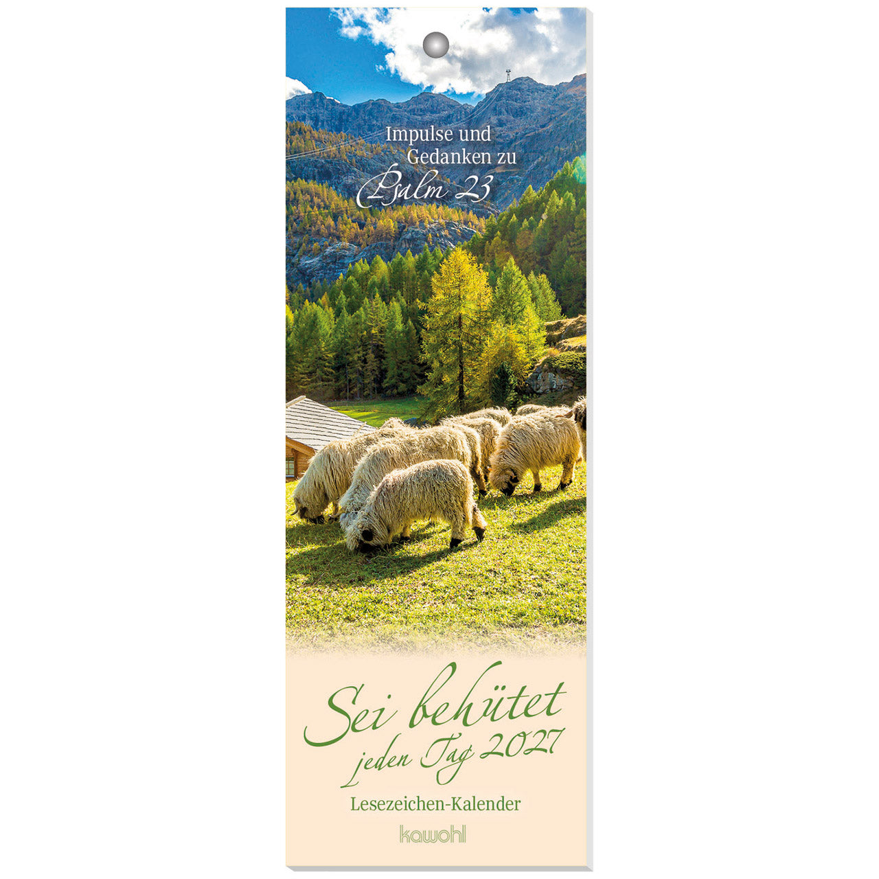 fontis-kalender-sei-beh-tet-jeden-tag-2027-lesezeichen-psalm-23 image 1