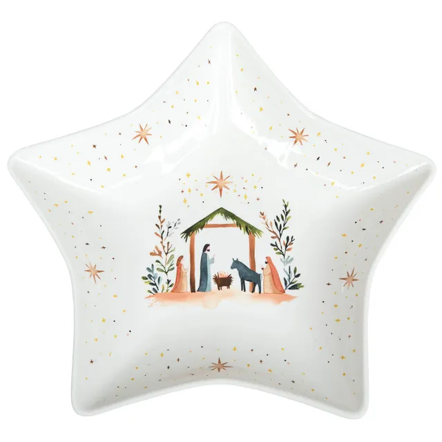 fontis-krippe-sternschale-porzellanschale-25-cm-geschenkbox image 1