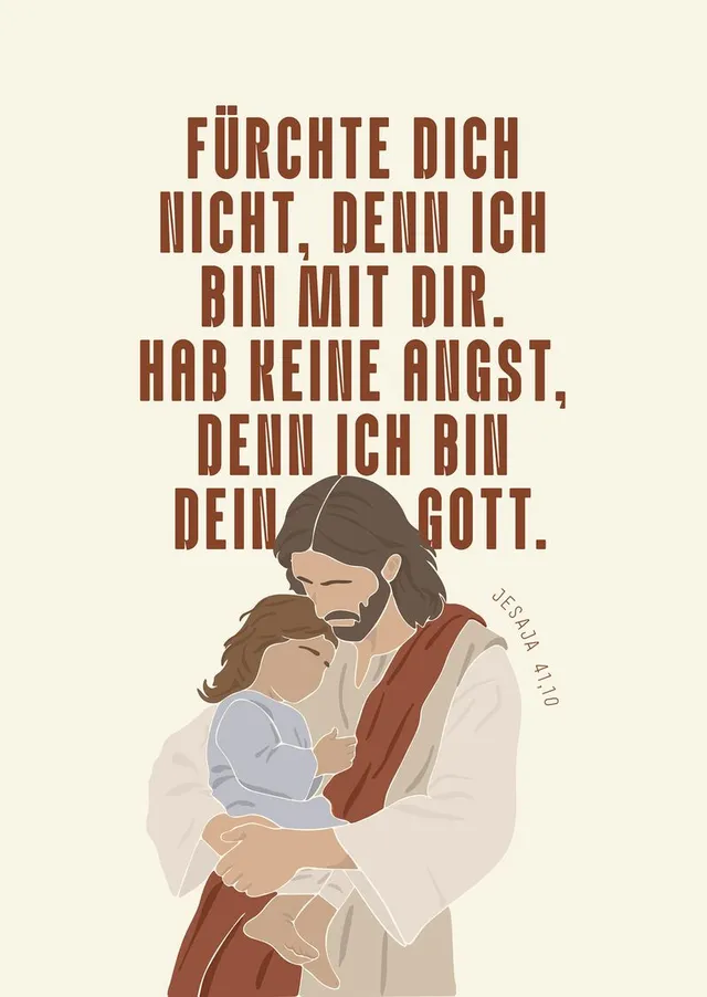 fontis-papeterie-f-rchte-dich-nicht-geborgen-poster-a3 image 1