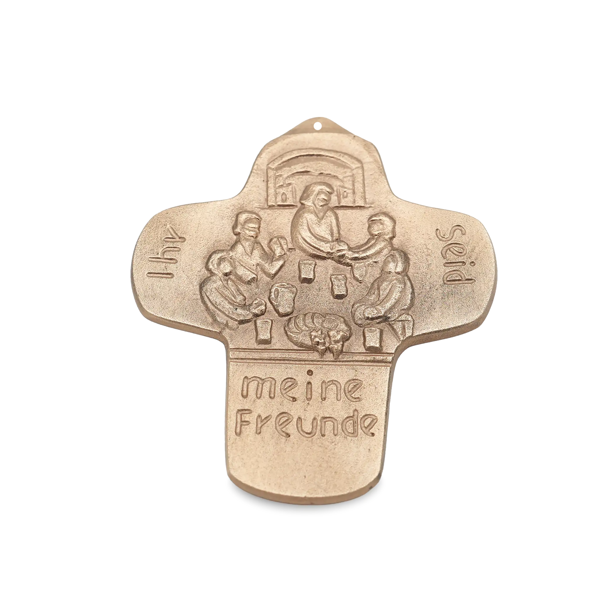 bonifatiuswerk-ihr-seid-meine-freunde-bronzekreuz-erstkommunion image 1
