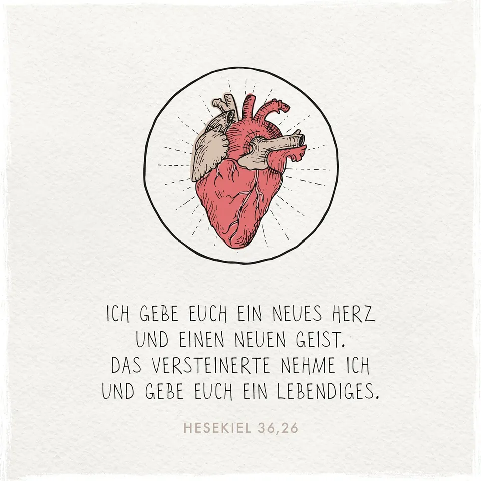 fontis-ein-neues-herz-holzschild-13x13-cm-hesekiel-36-26 image 1