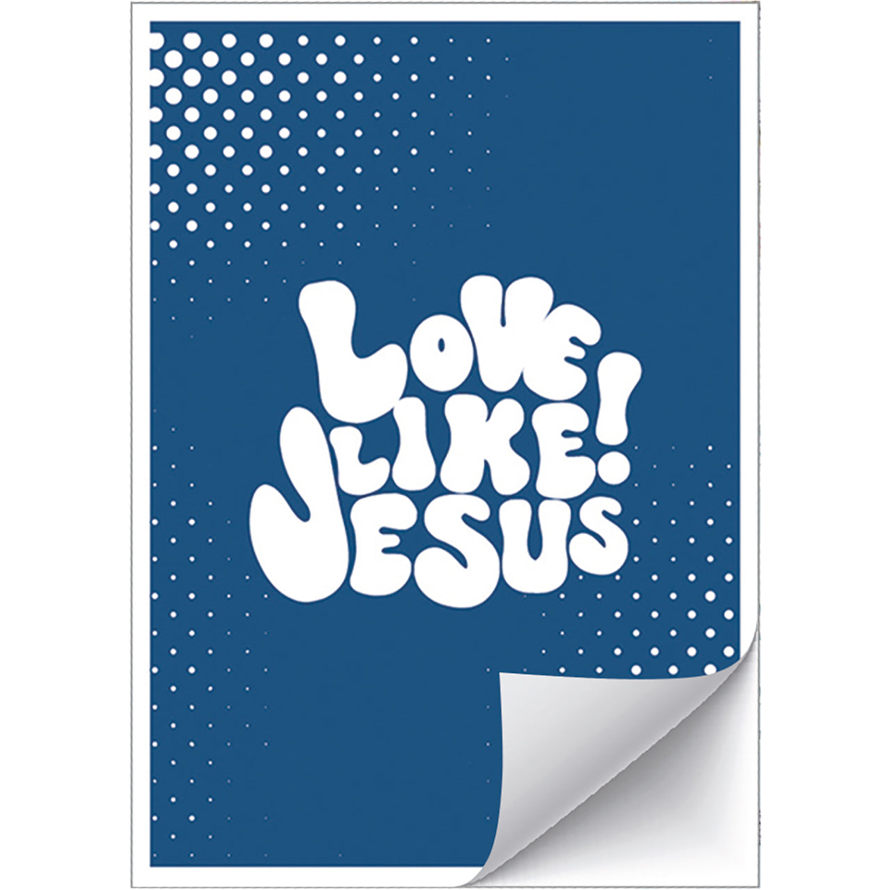 fontis-love-like-jesus-aufkleber-gru-karten-4er-set-sticker image 2