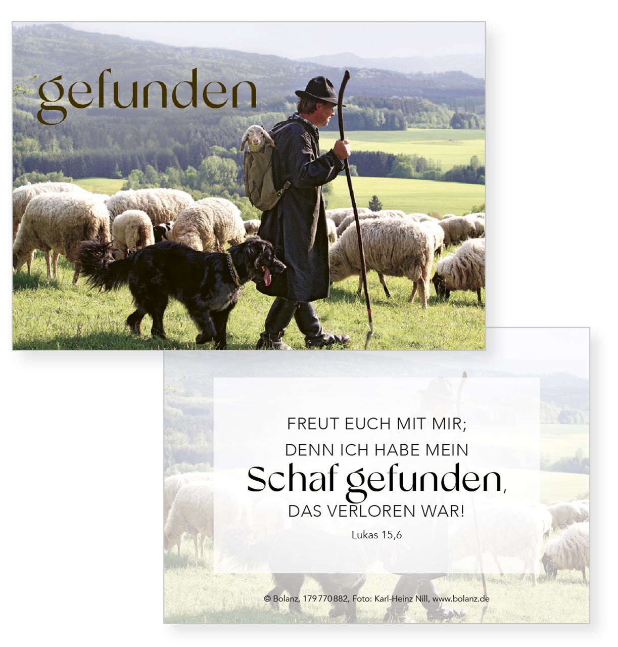 fontis-der-herr-ist-mein-hirte-neujahrslose-100-k-rtchen image 6