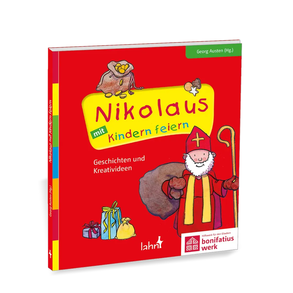 bonifatiuswerk-nikolaus-mit-kindern-feiern-buch-64-seiten-ab-3-jahre image 1