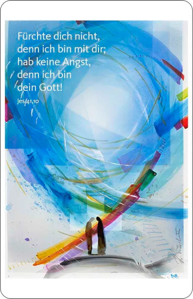 fontis-papeterie-f-rchte-dich-nicht-10-kalender-karten-jahreslosung image 1