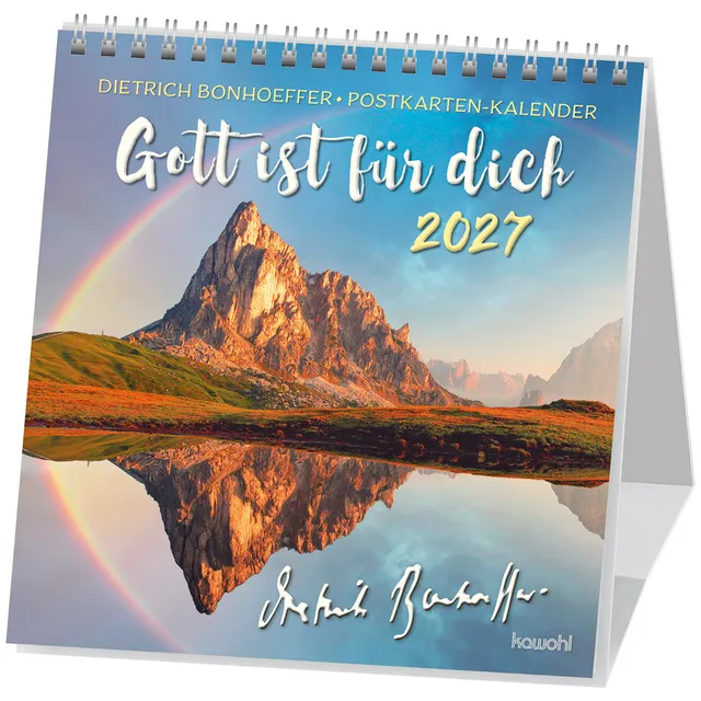 fontis-gott-ist-f-r-dich-2027-postkartenkalender-16x16 image 1