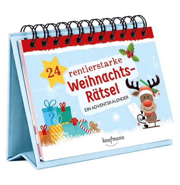 24-rentierstarke-weihnachtsr-tsel-aufstell-adventskalender image 1