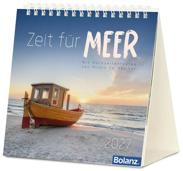fontis-kalender-zeit-f-r-meer-2027-tischkalender-strand-meer image 1