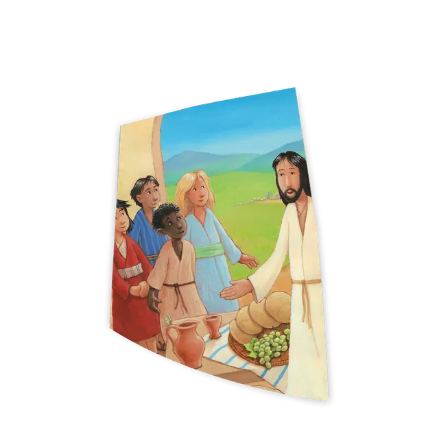bonifatiuswerk-jesus-wo-wohnst-du-wachsbild-5x7-cm image 1