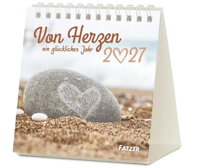 fontis-kalender-von-herzen-ein-gl-ckliches-jahr-2027-tischkalender image 1