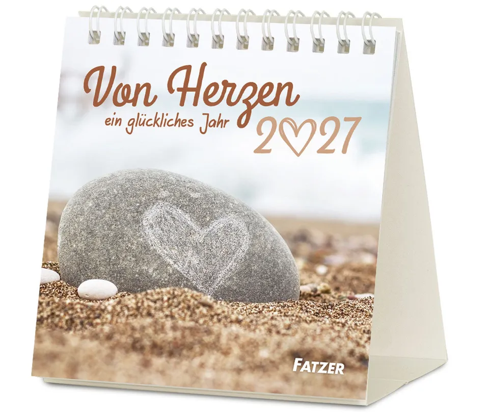 fontis-kalender-von-herzen-ein-gl-ckliches-jahr-2027-tischkalender image 1