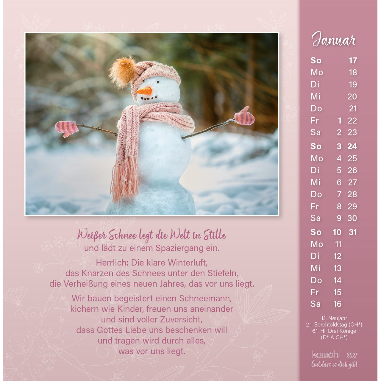 fontis-kalender-gut-dass-es-dich-gibt-2027-postkartenkalender image 3