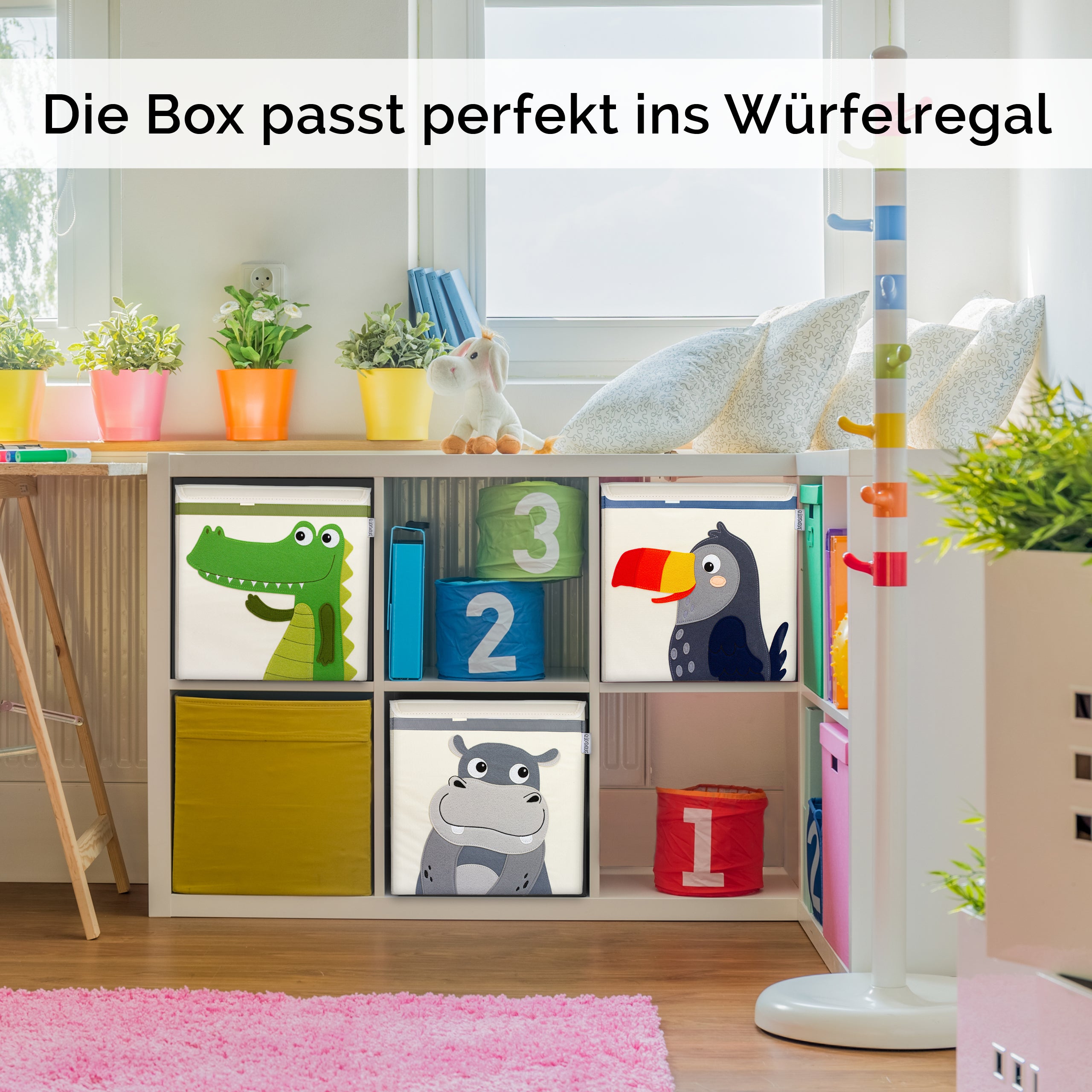 gl-ckswolke-spielzeugkiste-fuchs-aufbewahrungsbox-33x33x33-kallax image 3