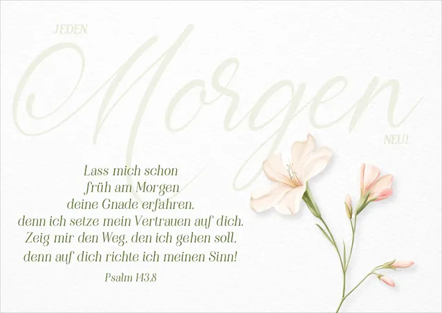 fontis-papeterie-morgen-postkarten-psalm-143-8-12er-set image 1