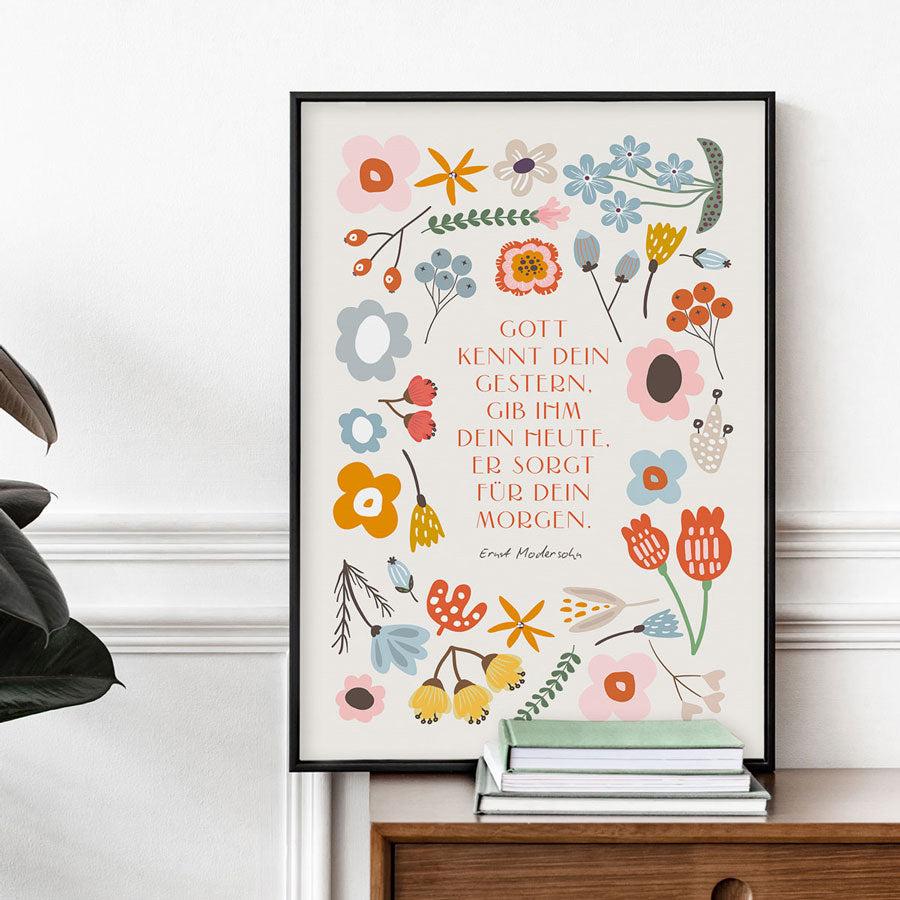 fontis-verlag-gott-kennt-dein-gestern-poster-a3 image 2