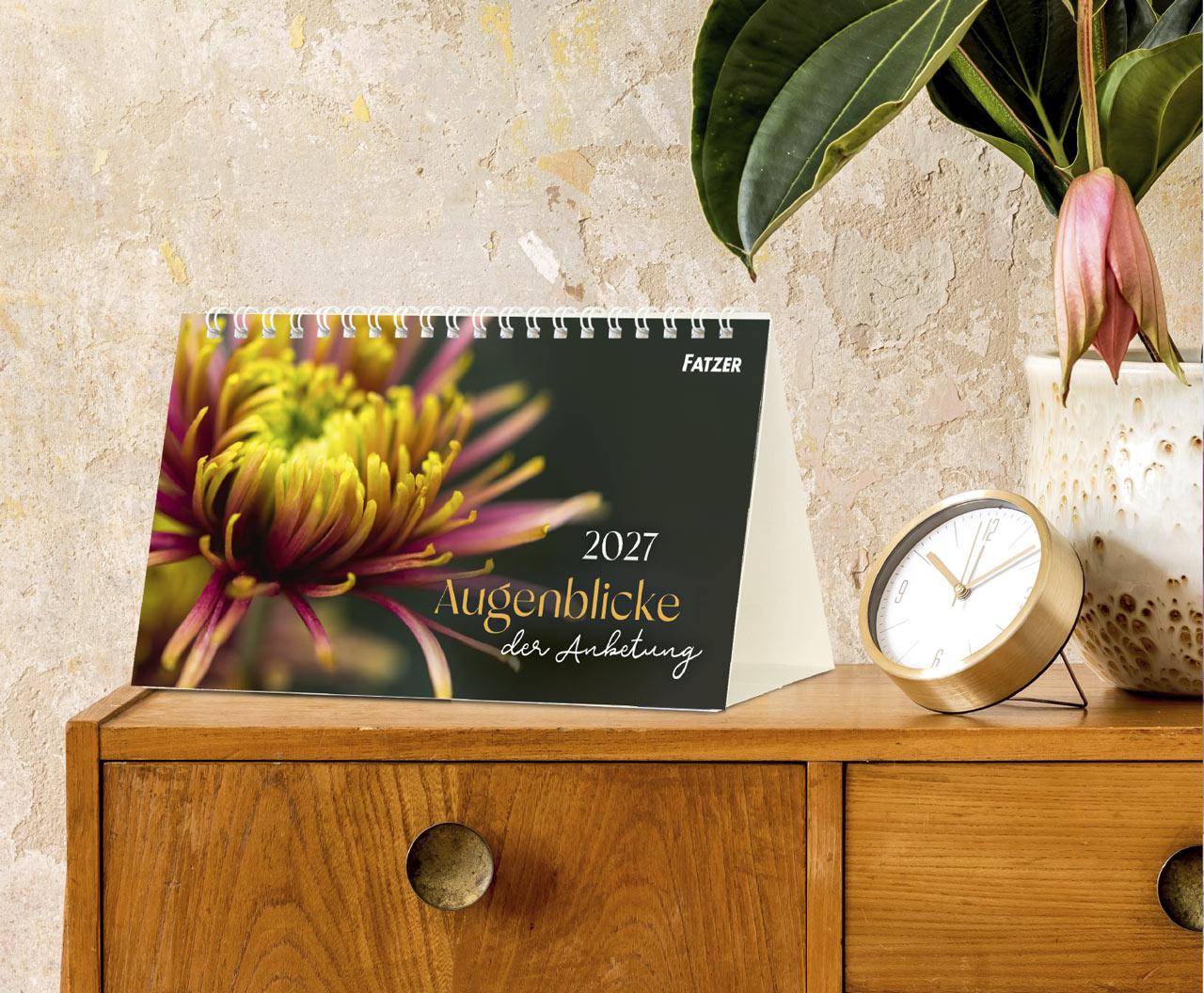 augenblicke-der-anbetung-2027-postkartenkalender-blumen image 2