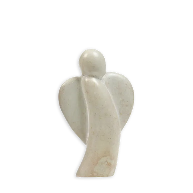 bonifatiuswerk-speckstein-schutzengel-figur-6-5-cm-fair image 1