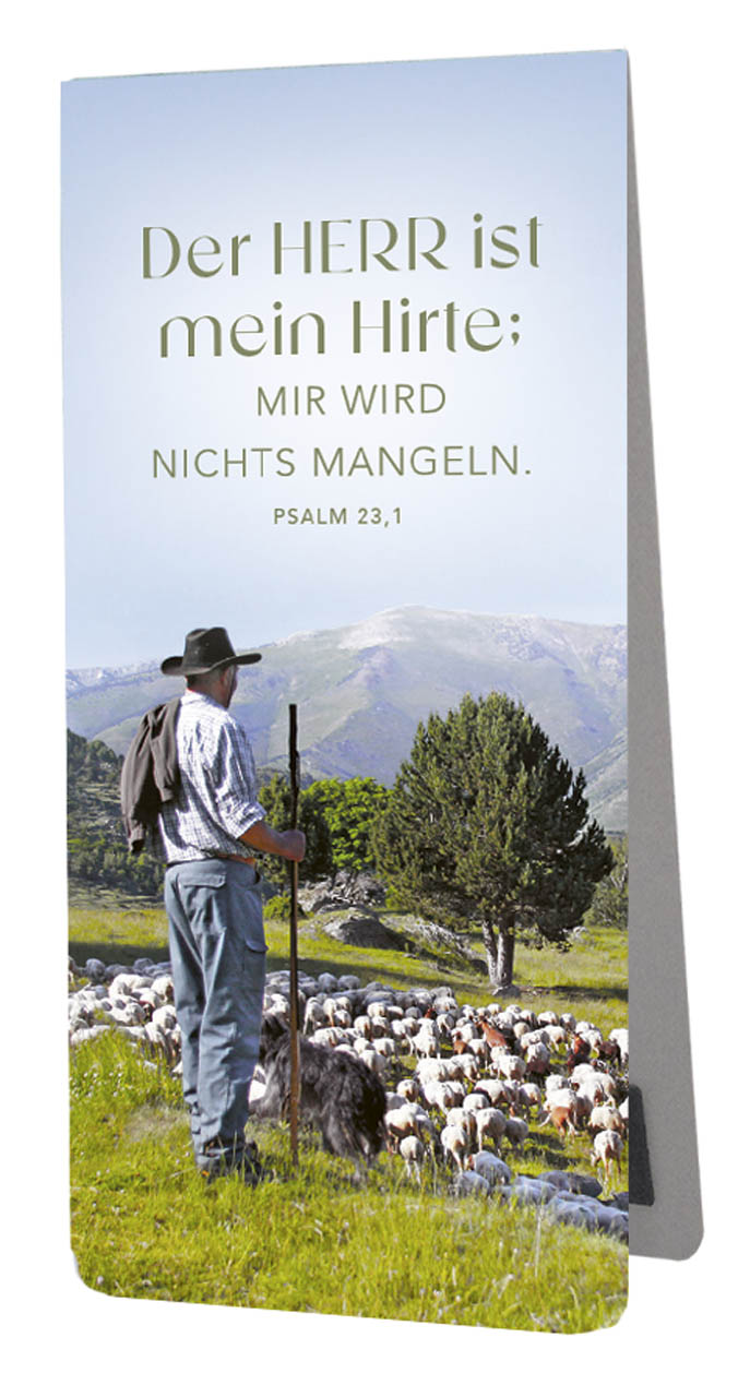 fontis-papeterie-der-herr-ist-mein-hirte-magnetlesezeichen-psalm-23 image 1