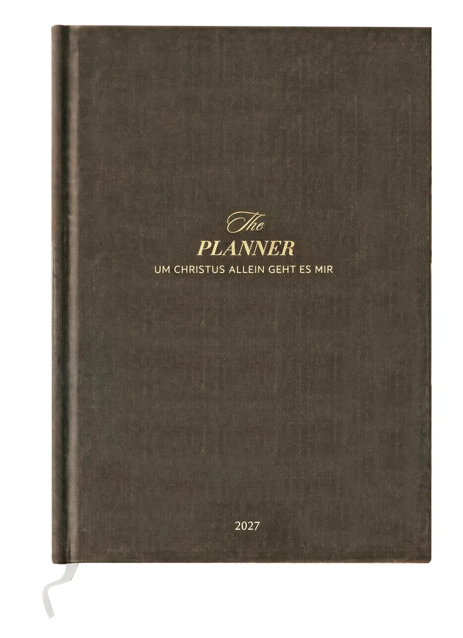 fontis-the-planner-2027-journal-kalender-um-christus-leinen image 1