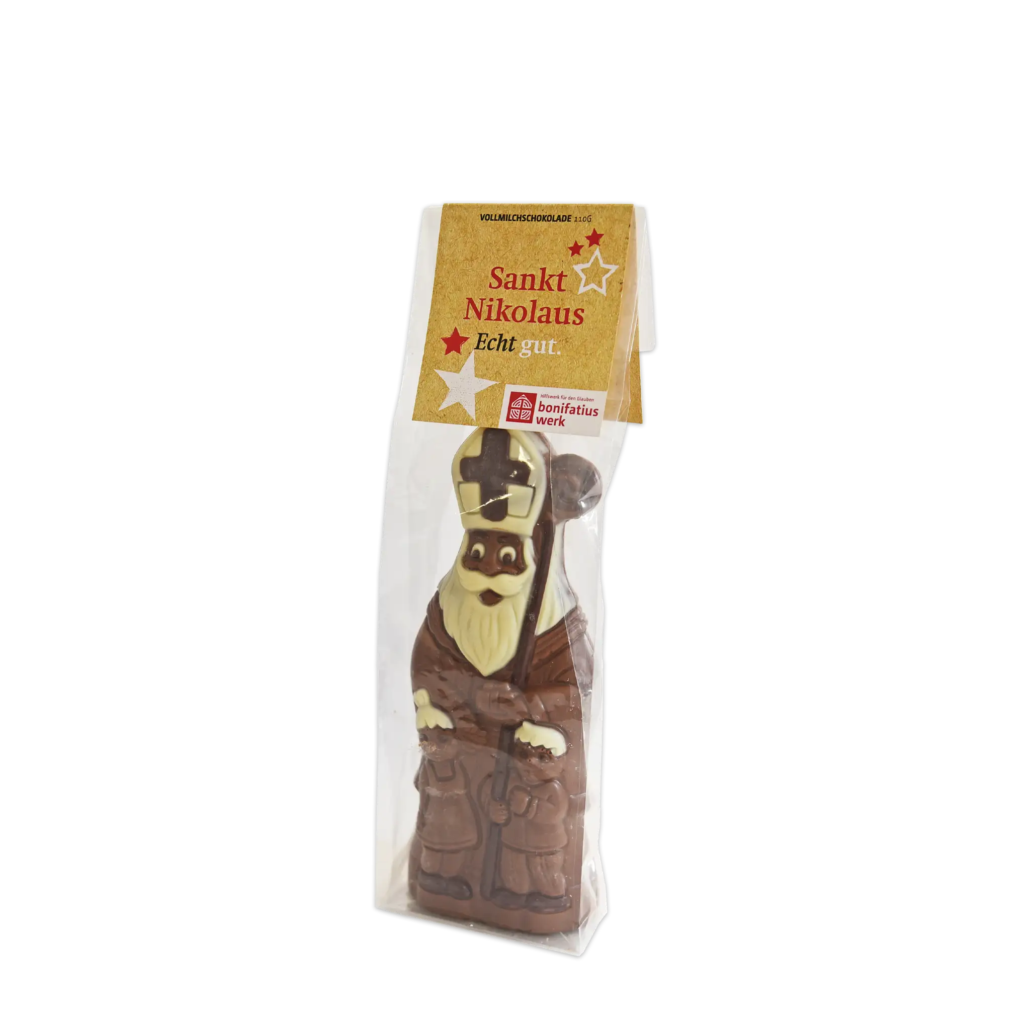 bonifatiuswerk-schoko-nikolaus-vollmilch-110-g-mit-kindern image 1