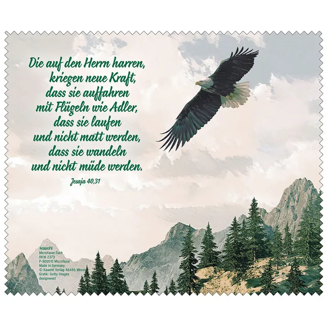 die-auf-den-herrn-harren-mikrofasertuch-jesaja-40-31 image 1