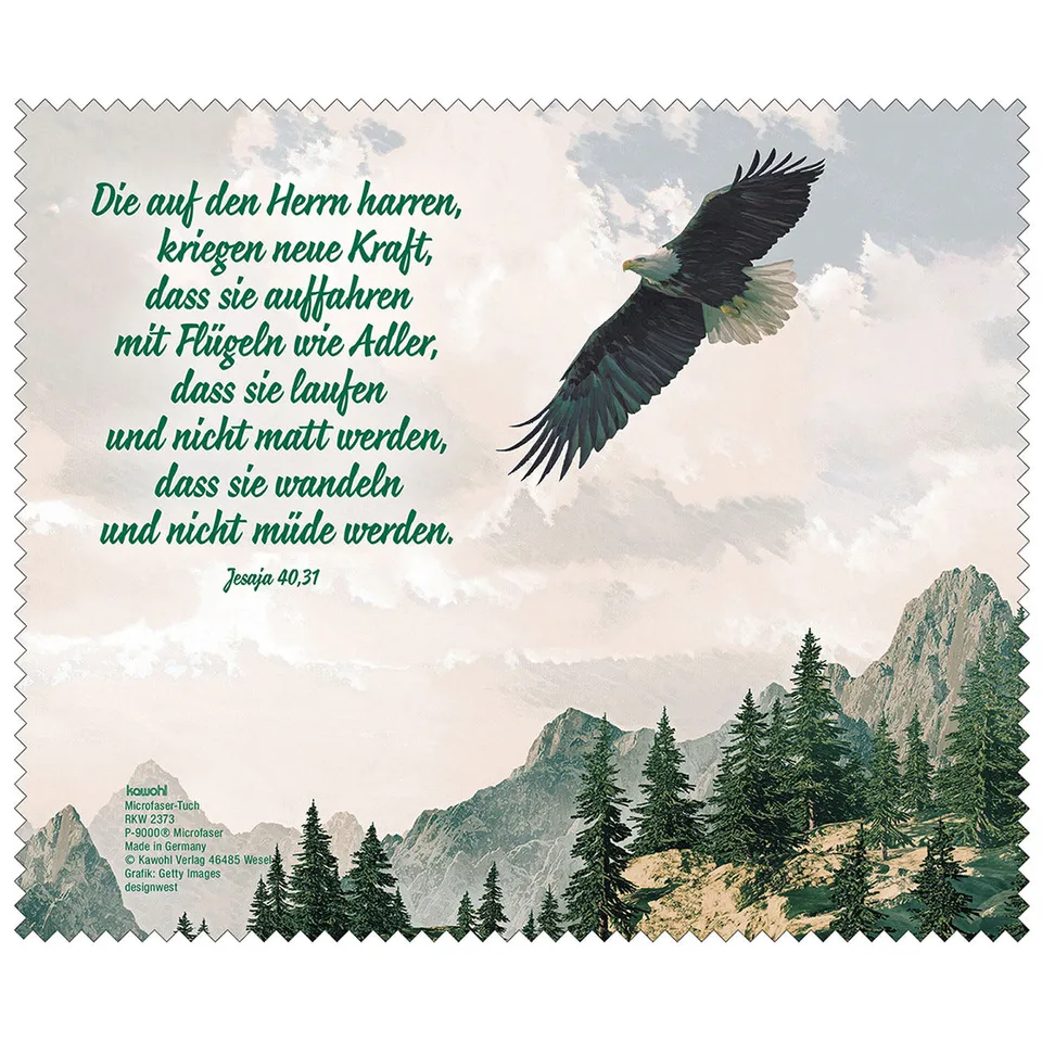 die-auf-den-herrn-harren-mikrofasertuch-jesaja-40-31 image 1