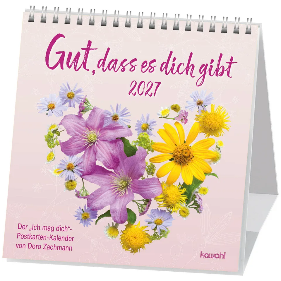 fontis-kalender-gut-dass-es-dich-gibt-2027-postkartenkalender image 1